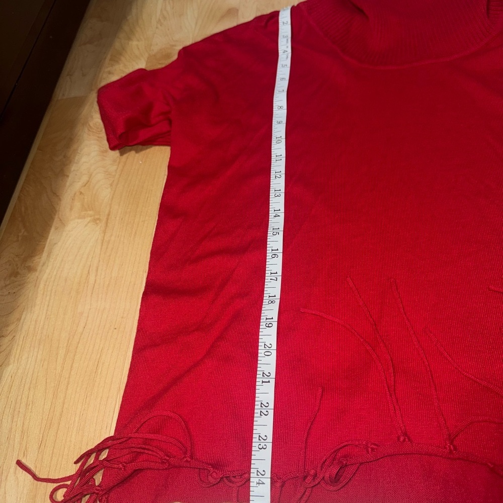 Michael MichaelKors Red Turtle neck sweater Size M - Picture 15 of 16